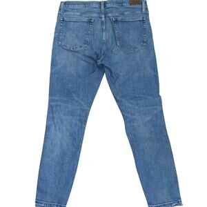 Polo Ralph Lauren Tompkins Mid Rise Skinny Crop Jeans Women's 31x27 Medium Wash